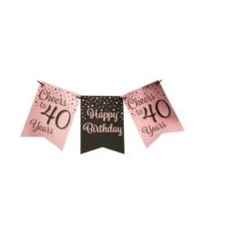 Verjaardag Slinger 40 Jaar - 6 Meter