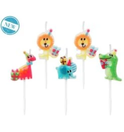 Verjaardagskaarsjes Diertjes