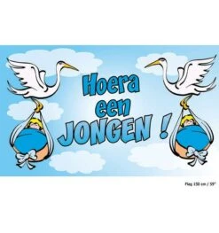 Vlag Hoera Een Jongen