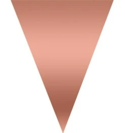 Vlaggenlijn 5M 10 Vlaggen Rosé Koper