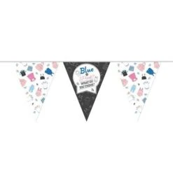 Vlaggenlijn Gender Reveal (10m)