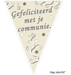Vlaggenlijn Communie 5m