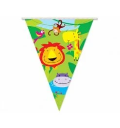 Vlaggenlijn Jungle Party 3m