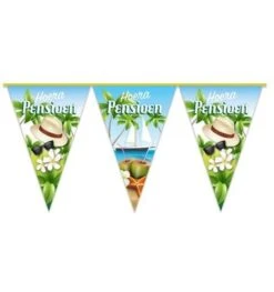 Vlaggenlijn ‘Pensioen‘ (10m)