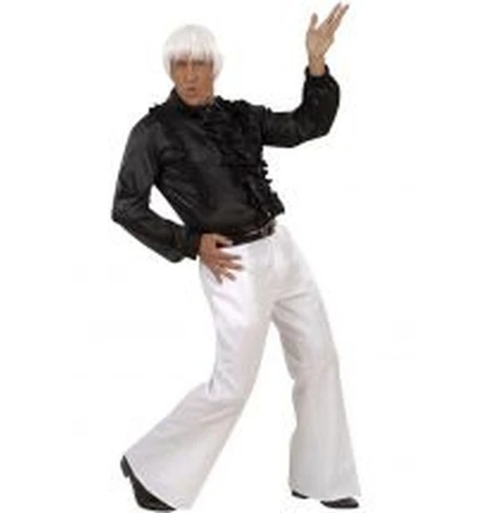 Witte Broek Met Wijde Pijpen 1 Witte Broek Met Wijde Pijpen