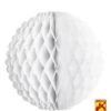 Witte Papieren Lampion 32 Cm