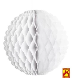 Witte Papieren Lampion 32 Cm