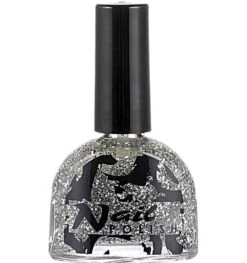 Zilver Glitter Nagellak