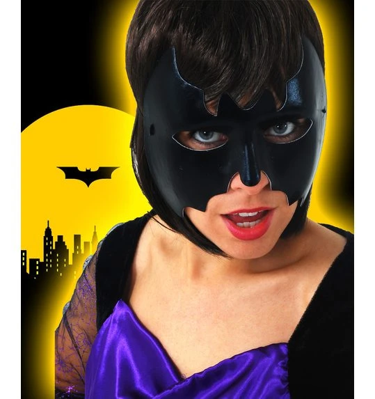 Zwart Vleermuis Masker 2 Zwart Vleermuis Masker - Afbeelding 2