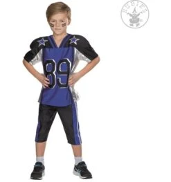 American Footbal Player Kind Kostuum