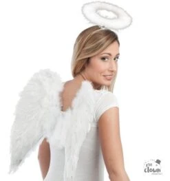 Aureool Engelen Diadeem Wit