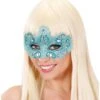 Azuurblauw Masker Noblesse
