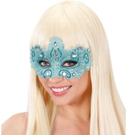 Azuurblauw Masker Noblesse