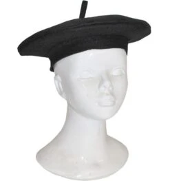 Baret Zwart
