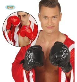 Bokshandschoenen Rood Of Zwart