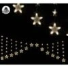 Curtains Stars 150cm White Warm LED