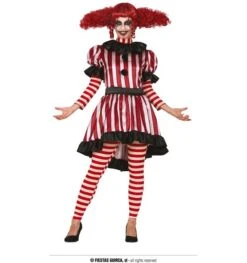 Dames Killer Clown Kostuum