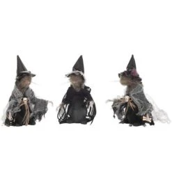 Deco Halloween Rat Heksje Medium