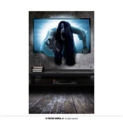 Deco Sticker Halloween 70x80 Cms Bezetene