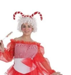 Diadeem Met Candy Canes