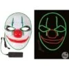 Duivels Clown Masker Met Licht