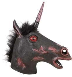 Eenhoorn Masker Met Bloed