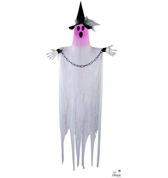 Geest Halloween Deco Met Licht En Geluid 170cm 1 Geest Halloween Deco Met Licht En Geluid 170cm