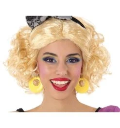 Gele Oorbellen Disco