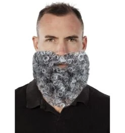 Grijze Baard En Snor