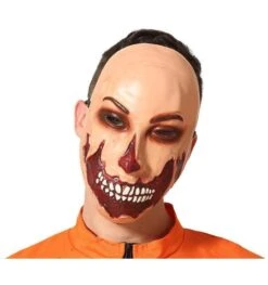 Hallowwen Plastic Horror Masker