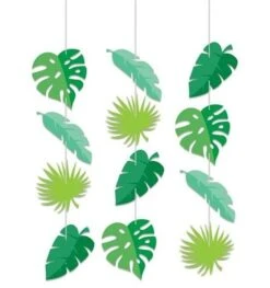 Hangdeco Tropical Jungle Met Palmbladeren