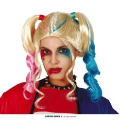 Harley Puik Met Roze En Blauwe Staart