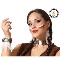 Indianen Juwelen Set