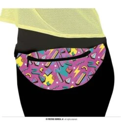 Jaren 80 Heuptasje Roze