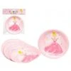 Kartonnen Bordjes Princess Party 6 Stuks