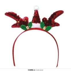 Kerst Diadeem Met Glitters