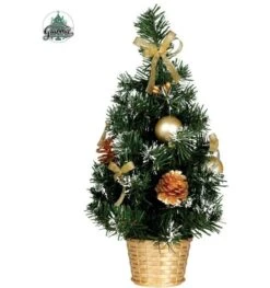 Kerstboom Goud 30 Cm