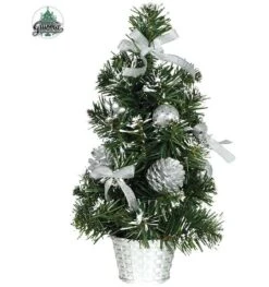 Kerstboom Zilveren Decoratie 30 Cm