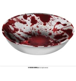 Kom Met Bloed 32 Cm Kunststof