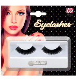 Korte Zwarte Wimpers