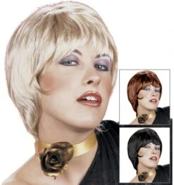Korte Vrouwelijke Pruik