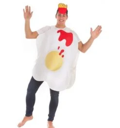 Kostuum Eitje Met Frietjes En Ketchup