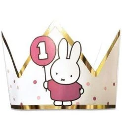 Kroon 1 Jaar Nijntje Roze