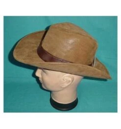 Lichtbruine Namaak Lederen Cowboyhoed