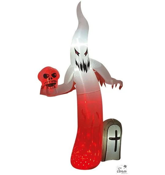 Lichtgevende Geest 2.70m Opblaasbaar 1 Lichtgevende Geest 2.70m Opblaasbaar