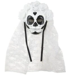 Luxe Day Of The Dead Bruid Masker