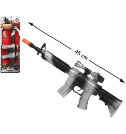 Machine Geweer Zilver Grijs