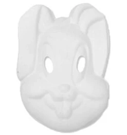 Masker Konijn Papier Maché