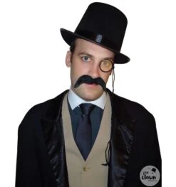 Monocle Zwart Plastic