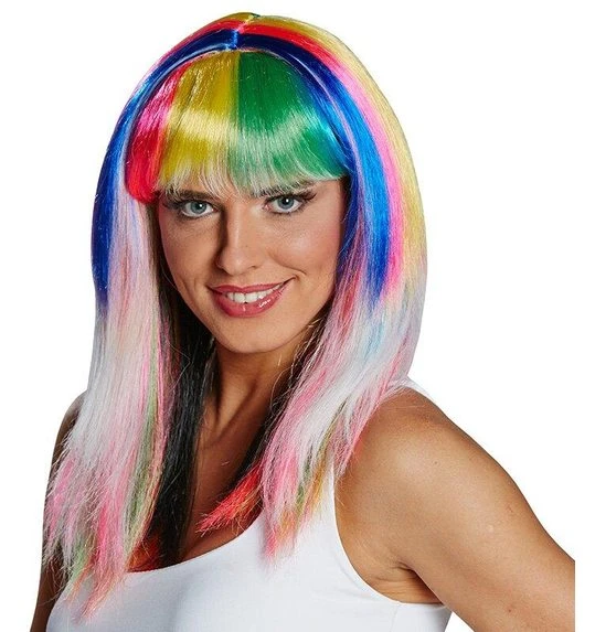 Multicolor Pruik 1 Multicolor Pruik